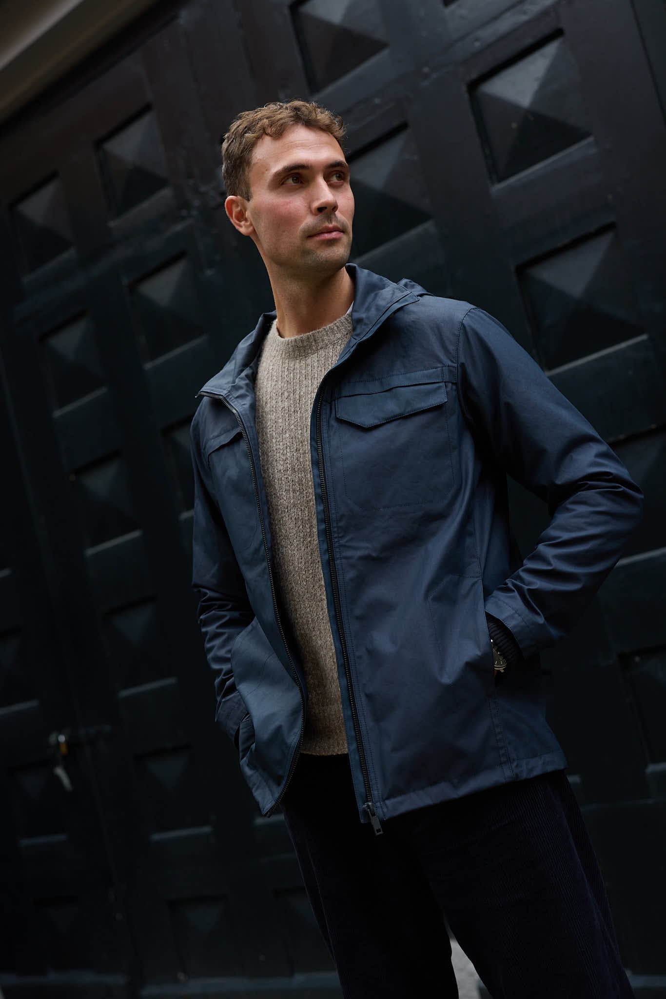 Oscar Resin-Coated Cotton Jacket