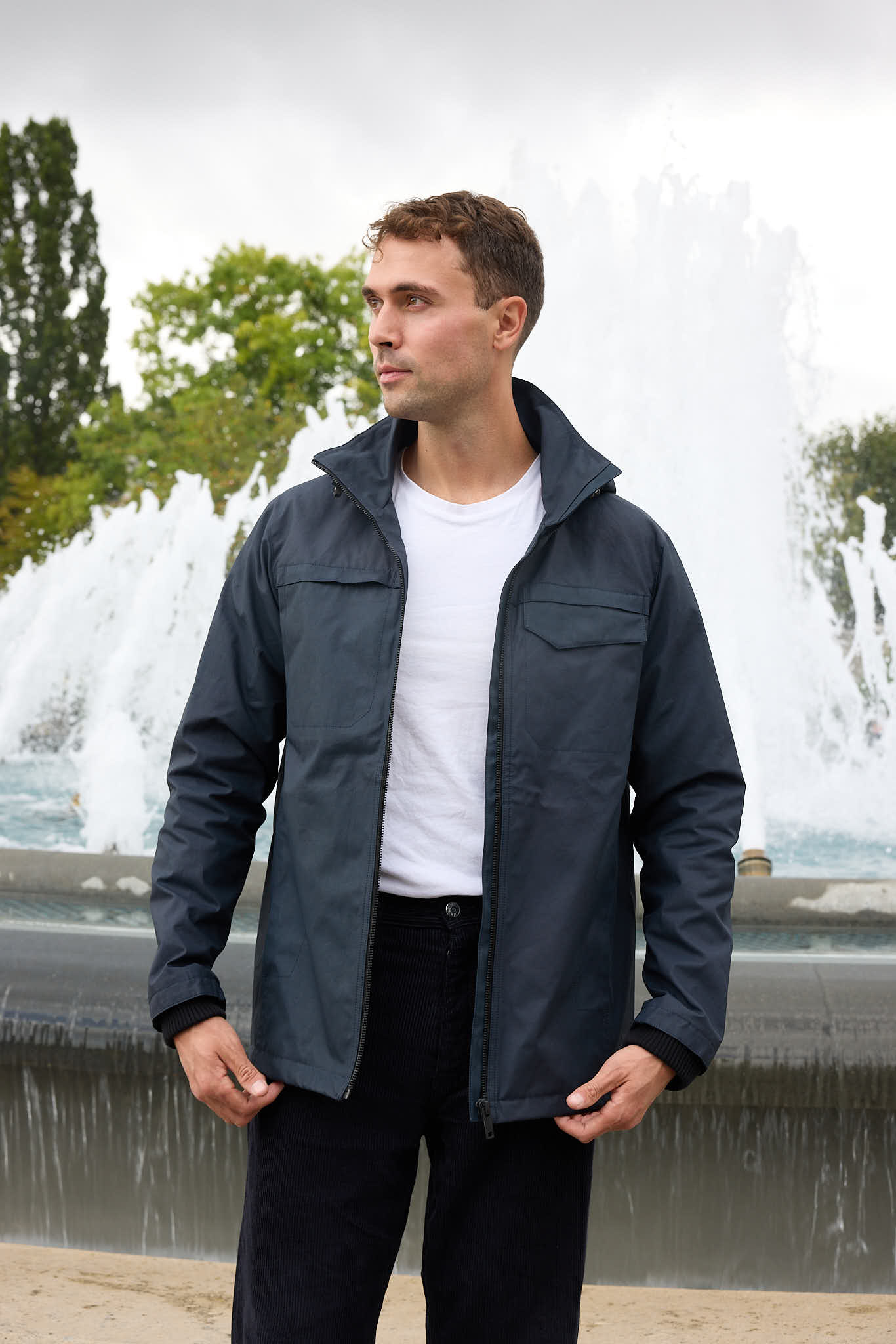 Oscar Resin-Coated Cotton Jacket