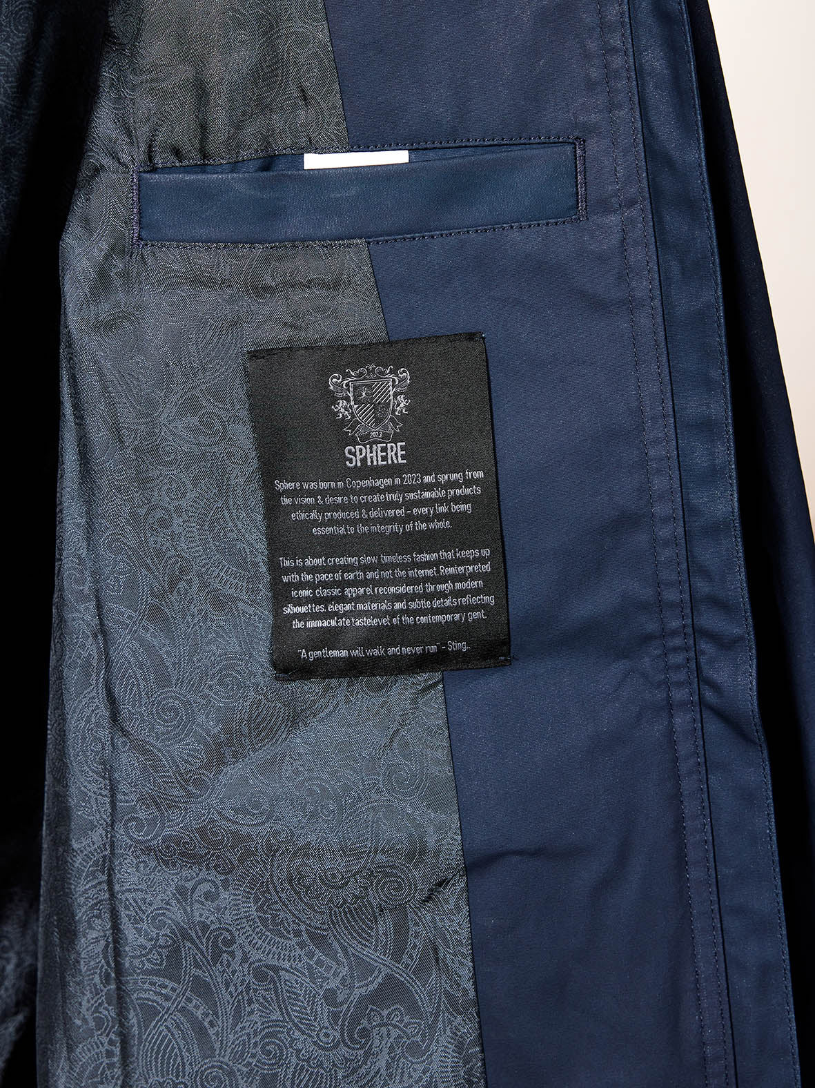 Oscar Resin-Coated Cotton Jacket